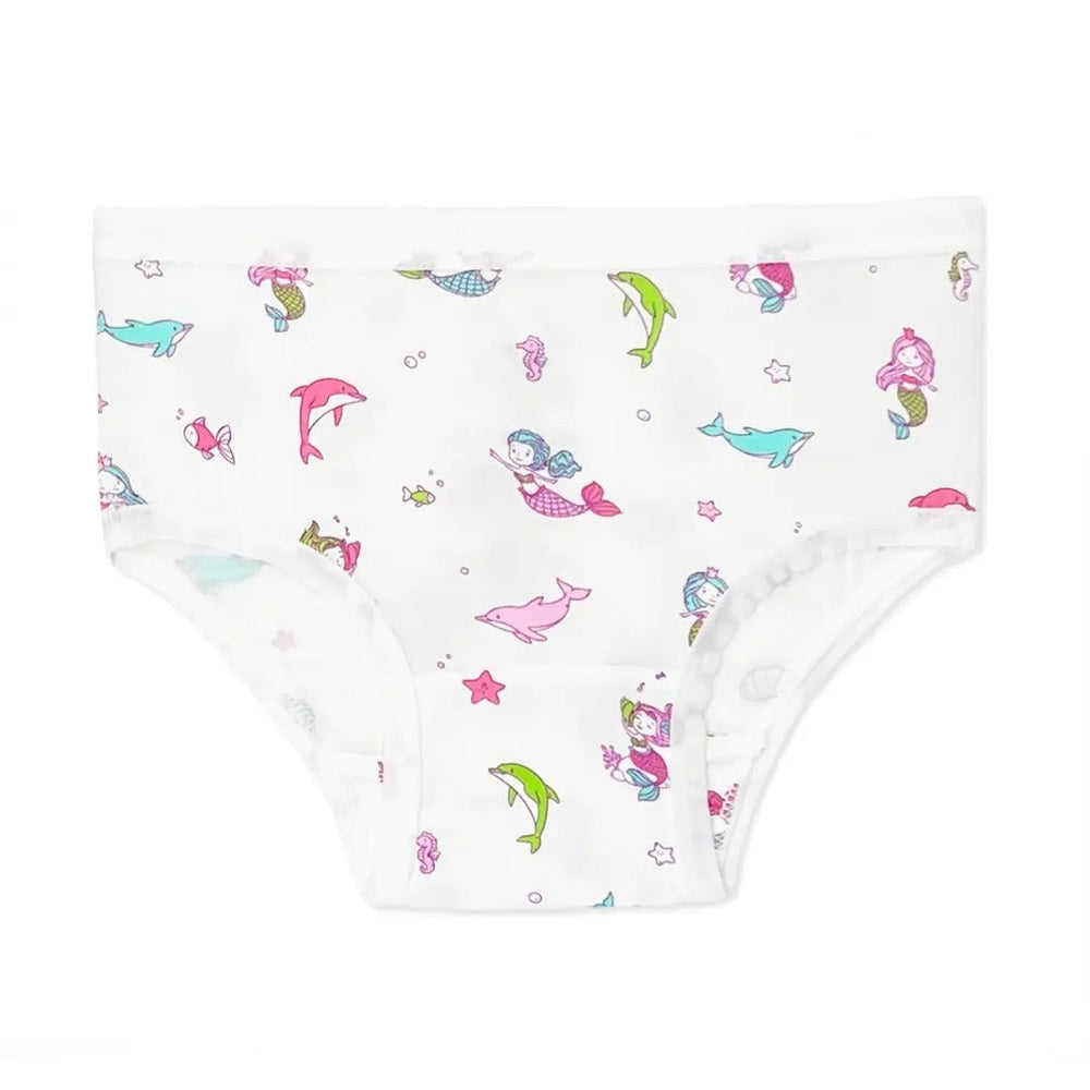 Bellabu Bear Girl's Bamboo Underwear 7-Pack