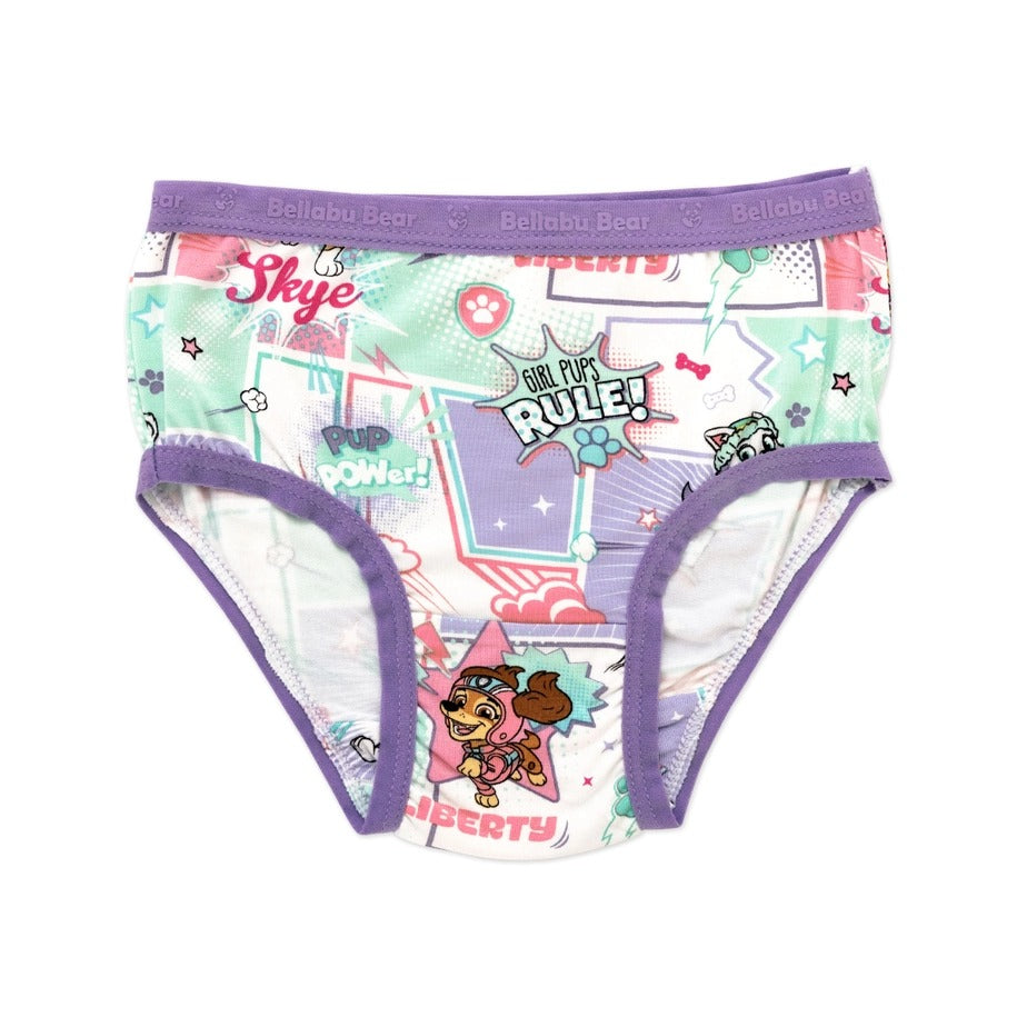 Bellabu Bear Girl's Bamboo Underwear 7-Pack Paw Patrol