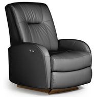 Best Home Furnishings Ruddick Power Space Saver Recliner - Storm