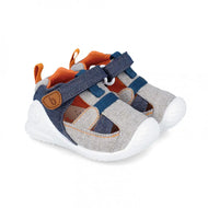 Biomecanics Canvas Sandals Azul Marin
