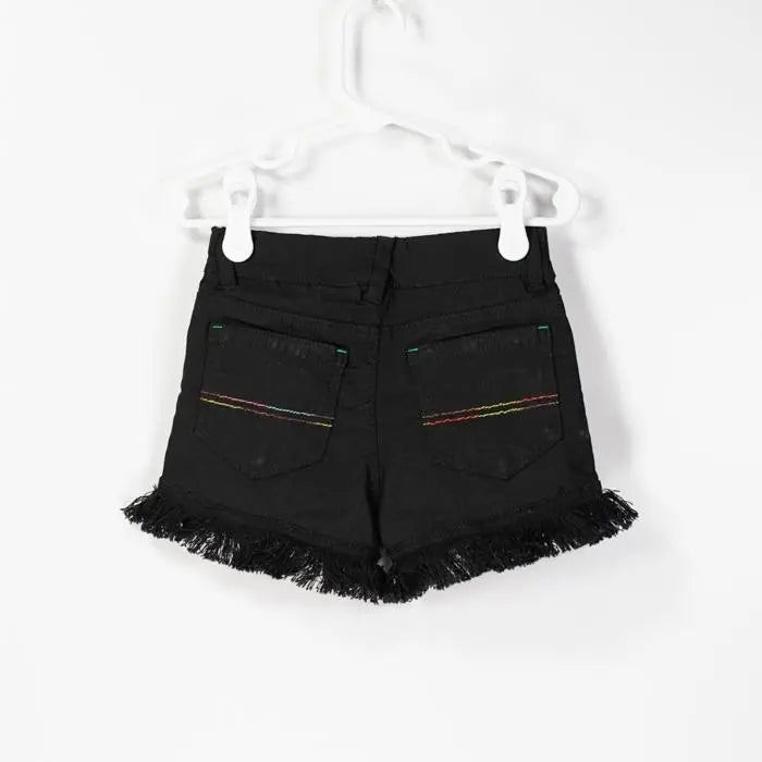 Bit'z Kids Girl's Super Stretch Shorts Black