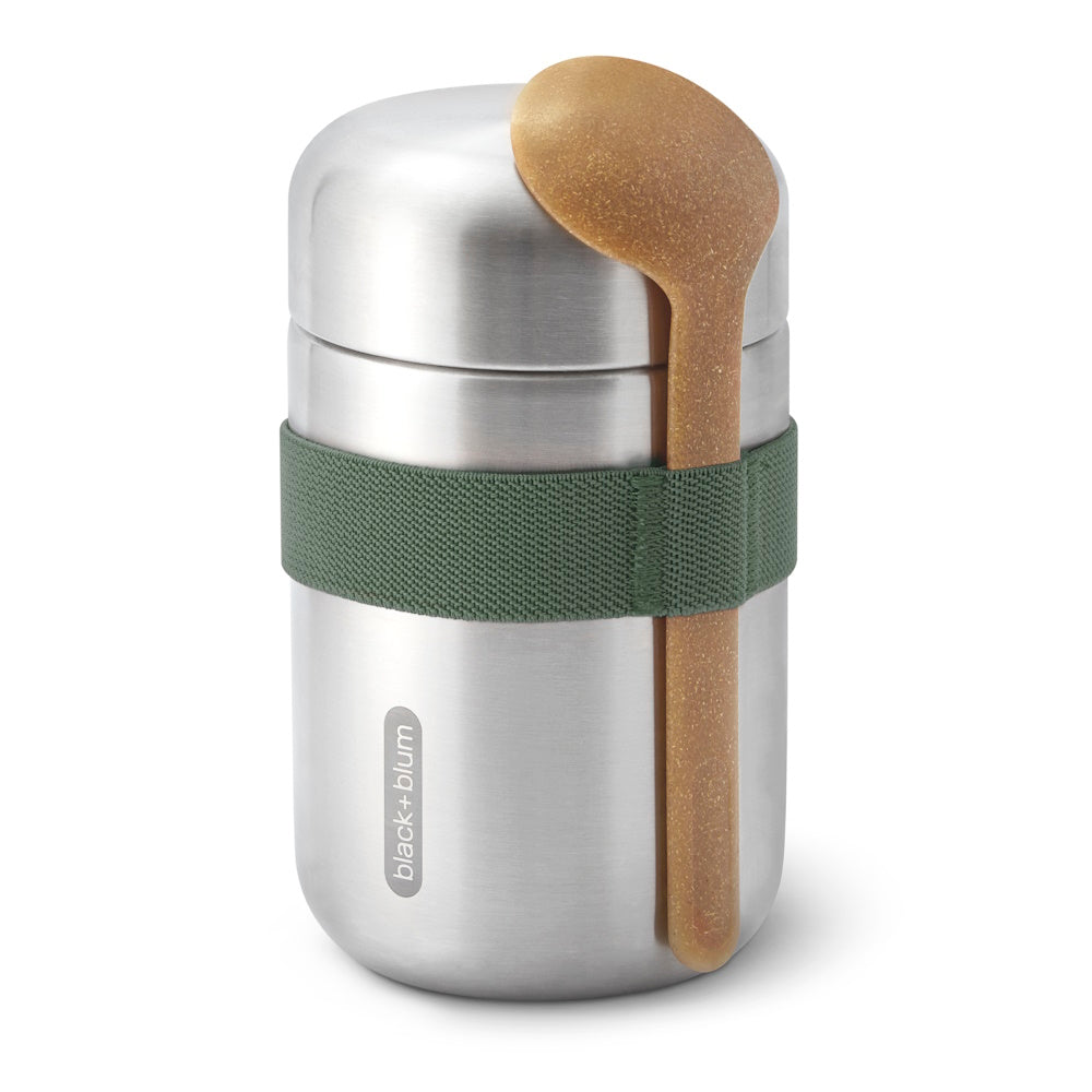 Black+Blum Food Flask 400ml front view