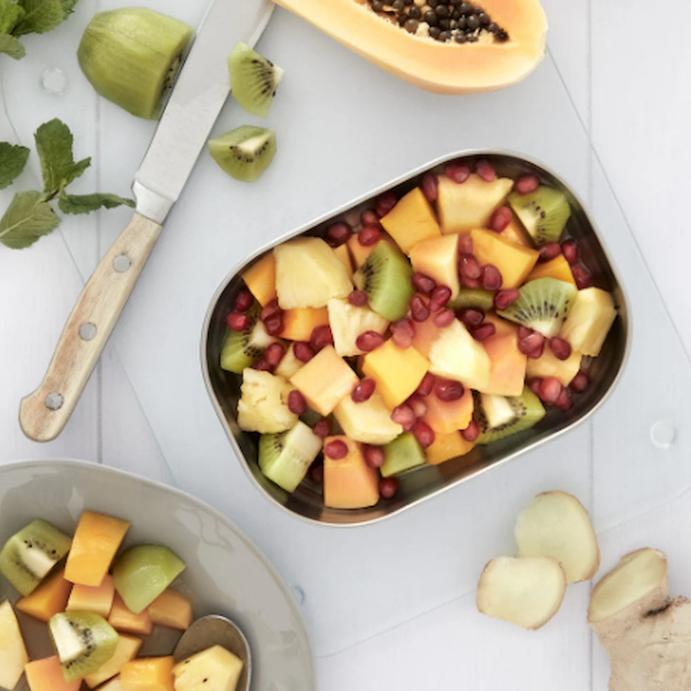 Black+Blum Stainless Steel Lunch Box 600ml detail view