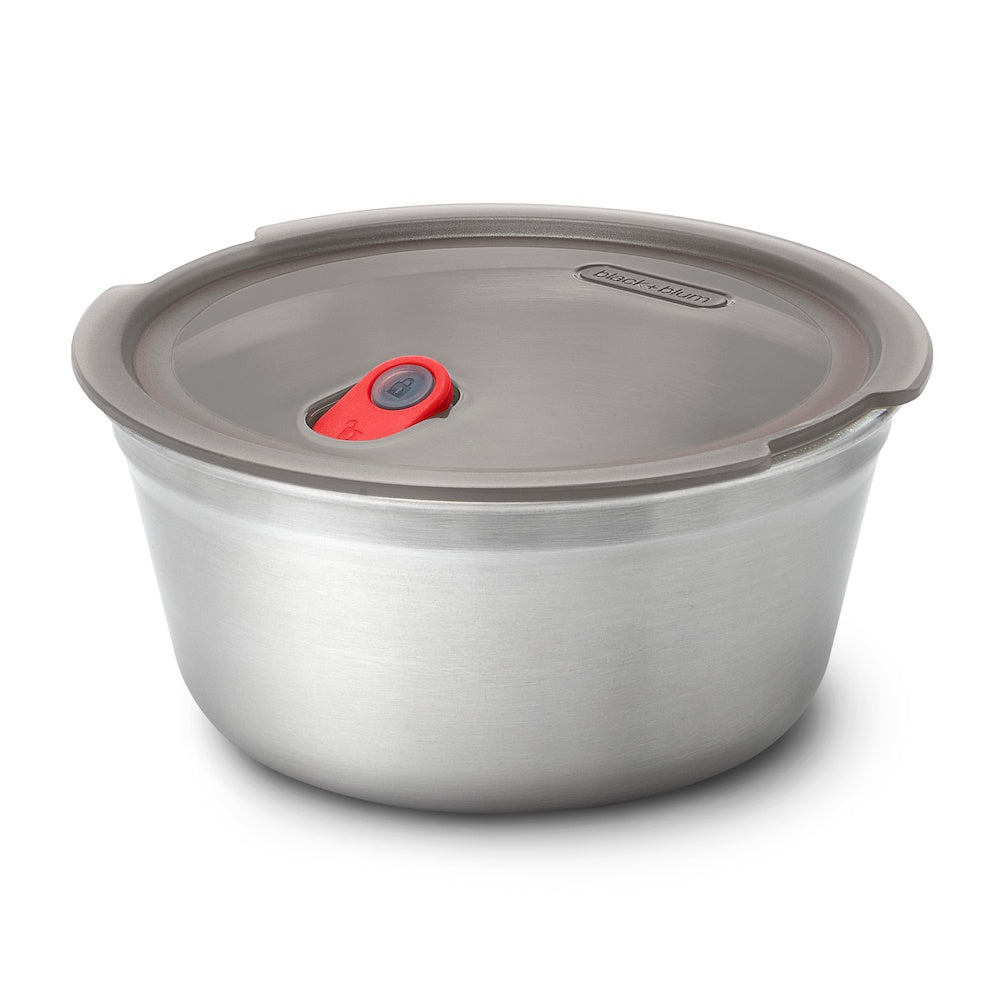 Black+Blum Microwavable Steel Food Bowl Large close-up view