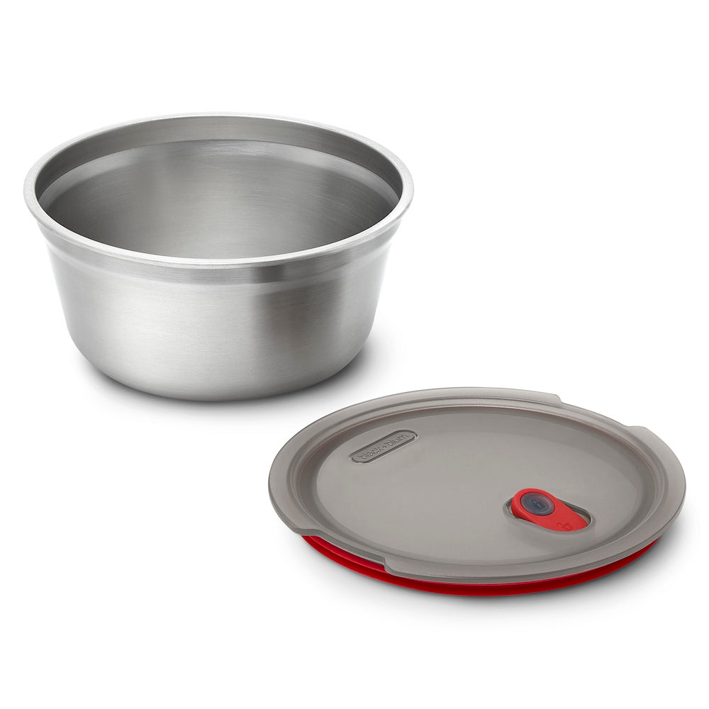 Black+Blum Microwavable Steel Food Bowl Large