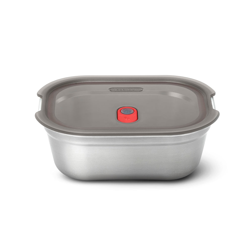 Black+Blum Microwavable Steel Food Box Medium front view