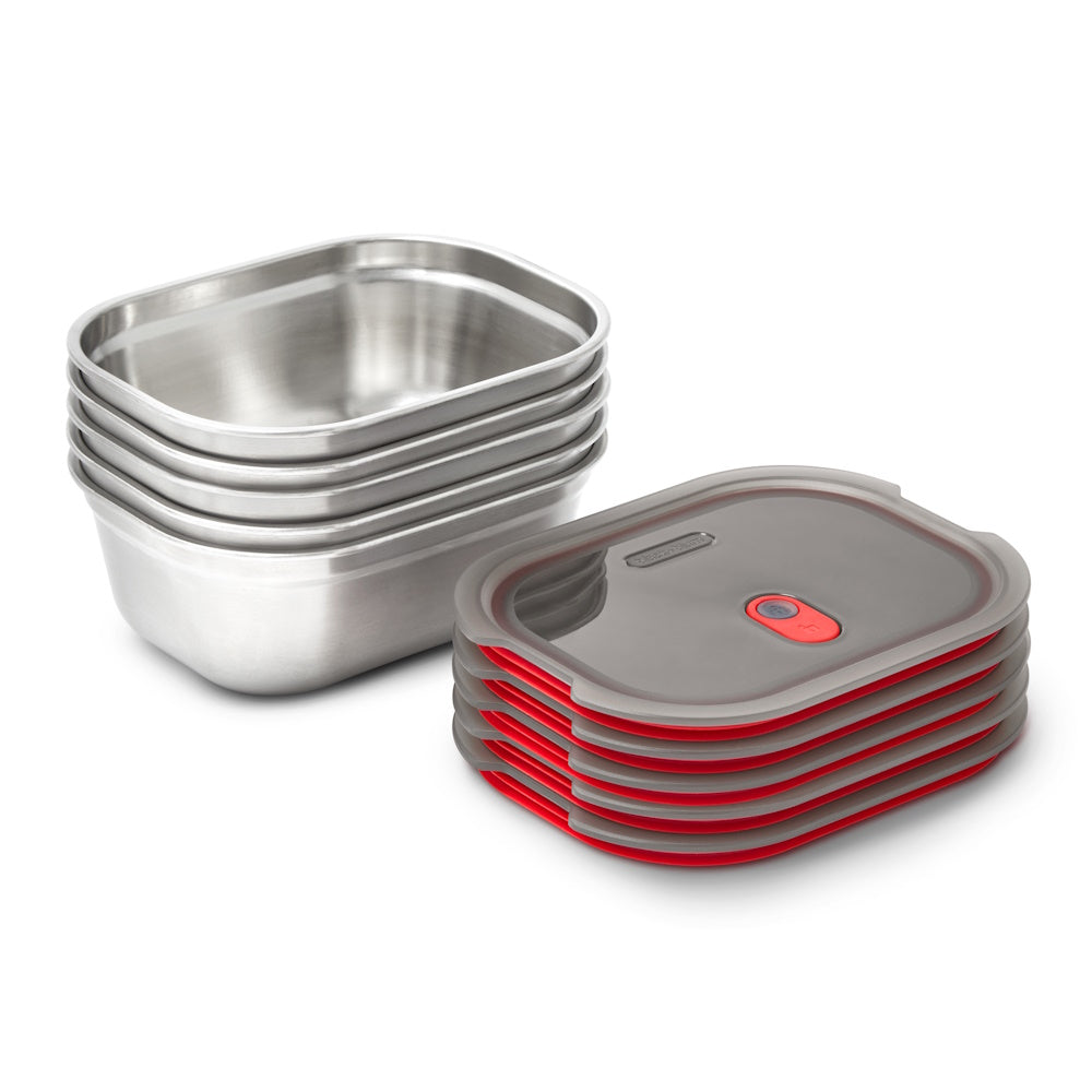 Black+Blum Microwavable Steel Food Box Medium alternate angle