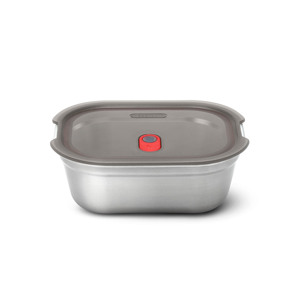 Black+Blum Microwavable Steel Food Box Small front view
