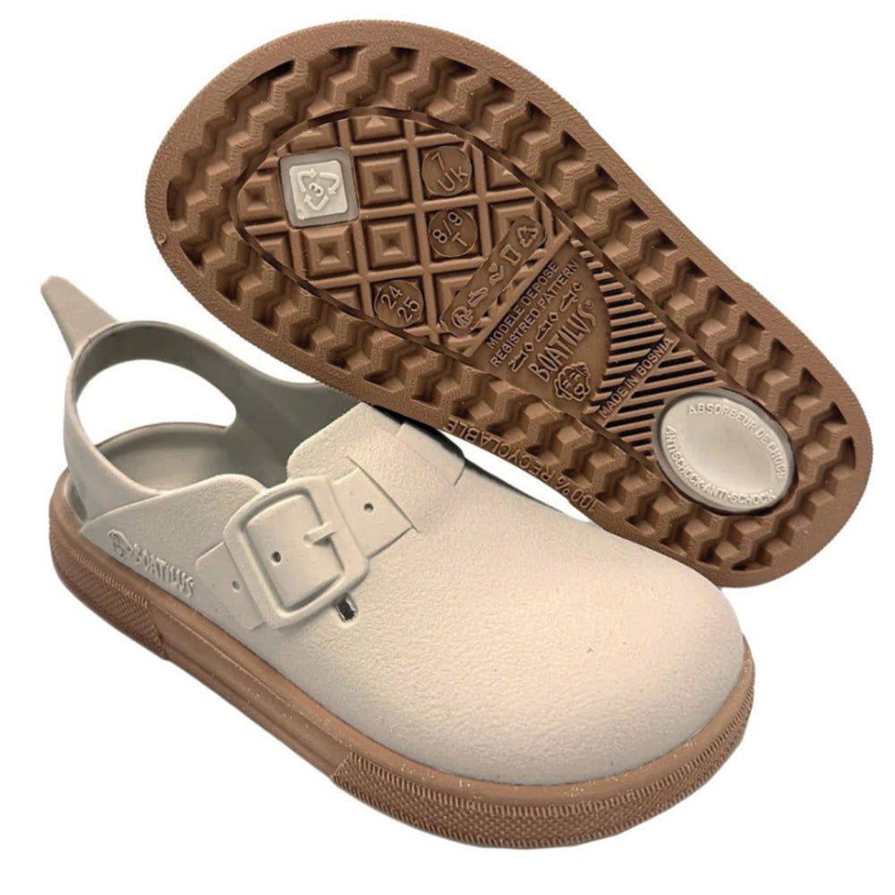 Boatilus Bostyveg Sandal - Brushed Taupe + Beige