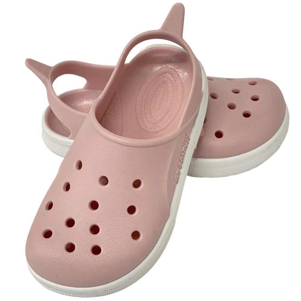 Boatilus Cloggy Sandal - Pastel Green + Beige