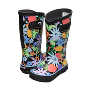 Bogs Rainboot Overlap Flowers