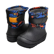 BOGS Kids Baby Snow Shell Real Dino Boots - Black Multi