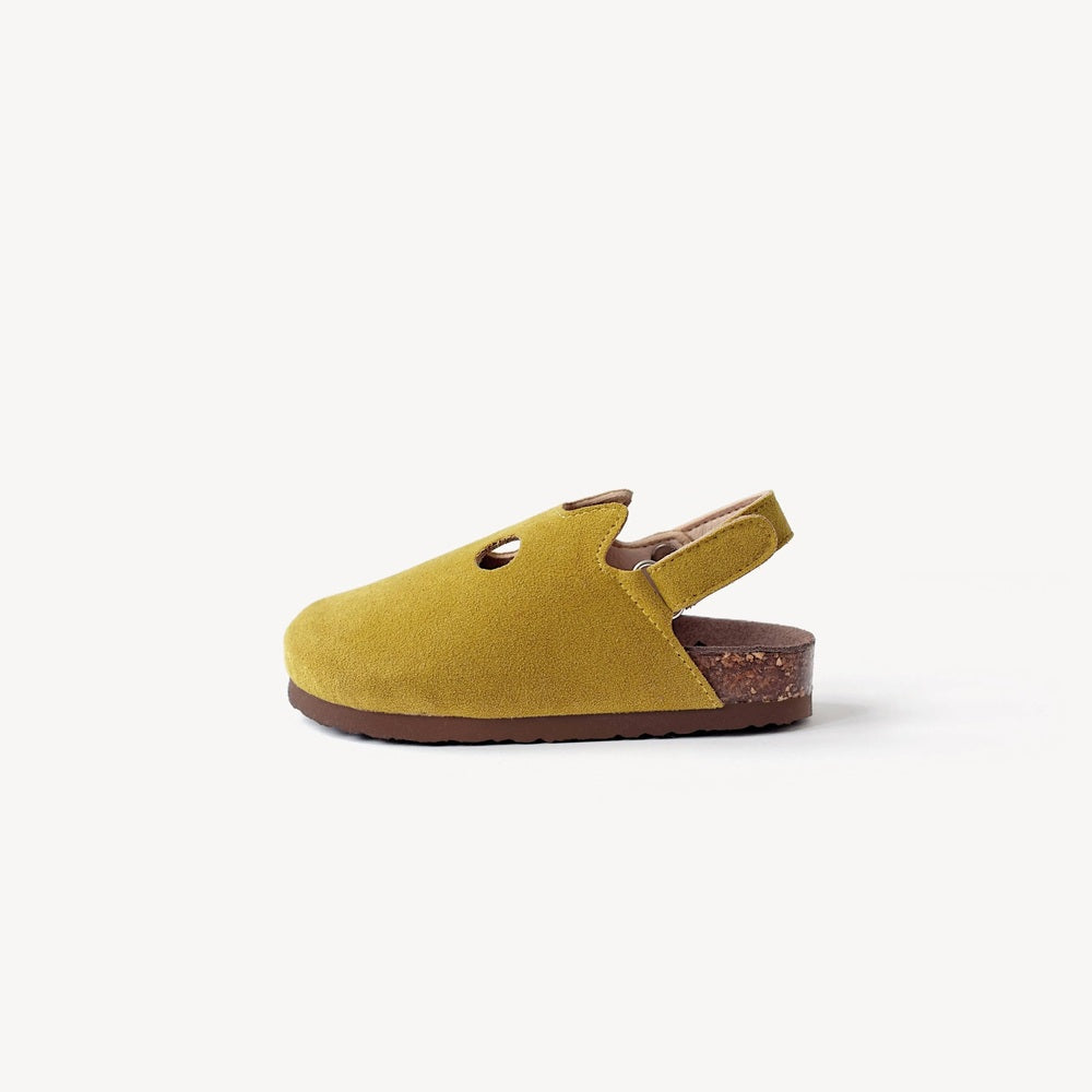 Boxbo Fox Cork Clog Unisex Sandal Mustard
