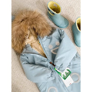 Boxbo Wistiti Fleece Lined Rainboots Misty Ice Blue