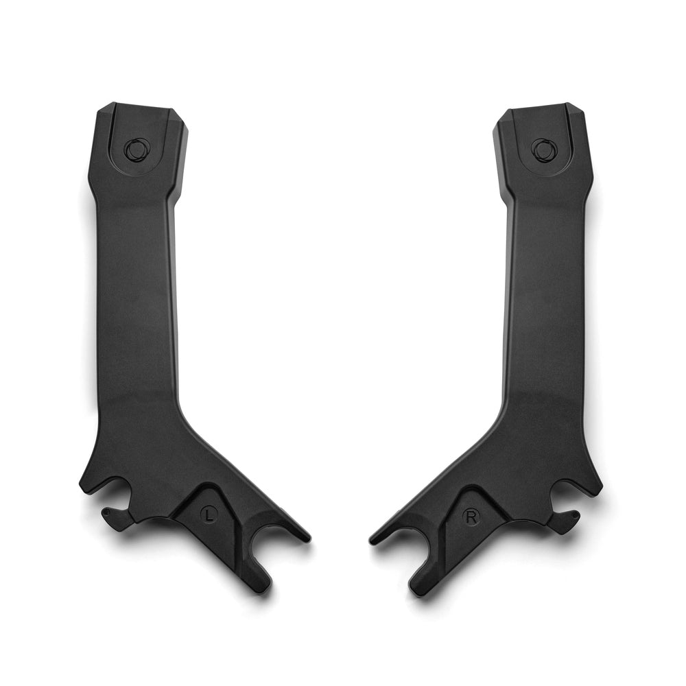 Bugaboo Butterfly 2 car seat adapters, black, pair for Bugaboo strollers