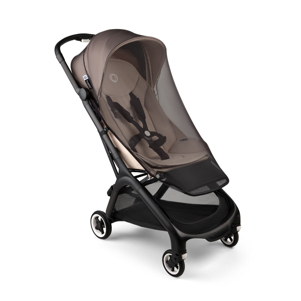 Bugaboo Butterfly/Dragonfly stroller mosquito net in brown mesh for Bugaboo strollers