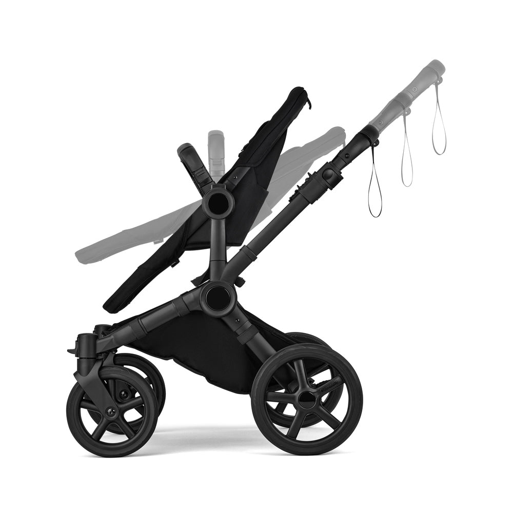 Bugaboo Donkey 6 Mono Stroller Complete in Black side view