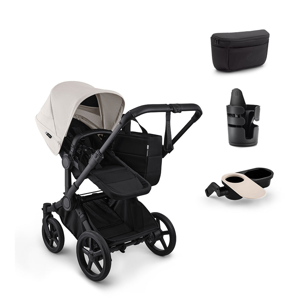 Bugaboo Donkey 6 Mono Stroller Complete + Free Organizer + Cup Holder + Snack Tray