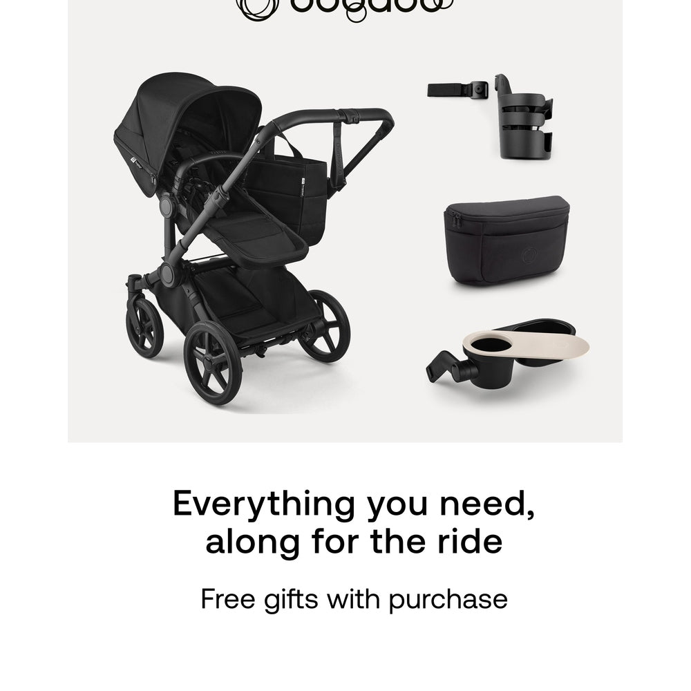 Bugaboo Donkey 6 Mono Stroller Complete + Free Organizer + Cup Holder + Snack Tray
