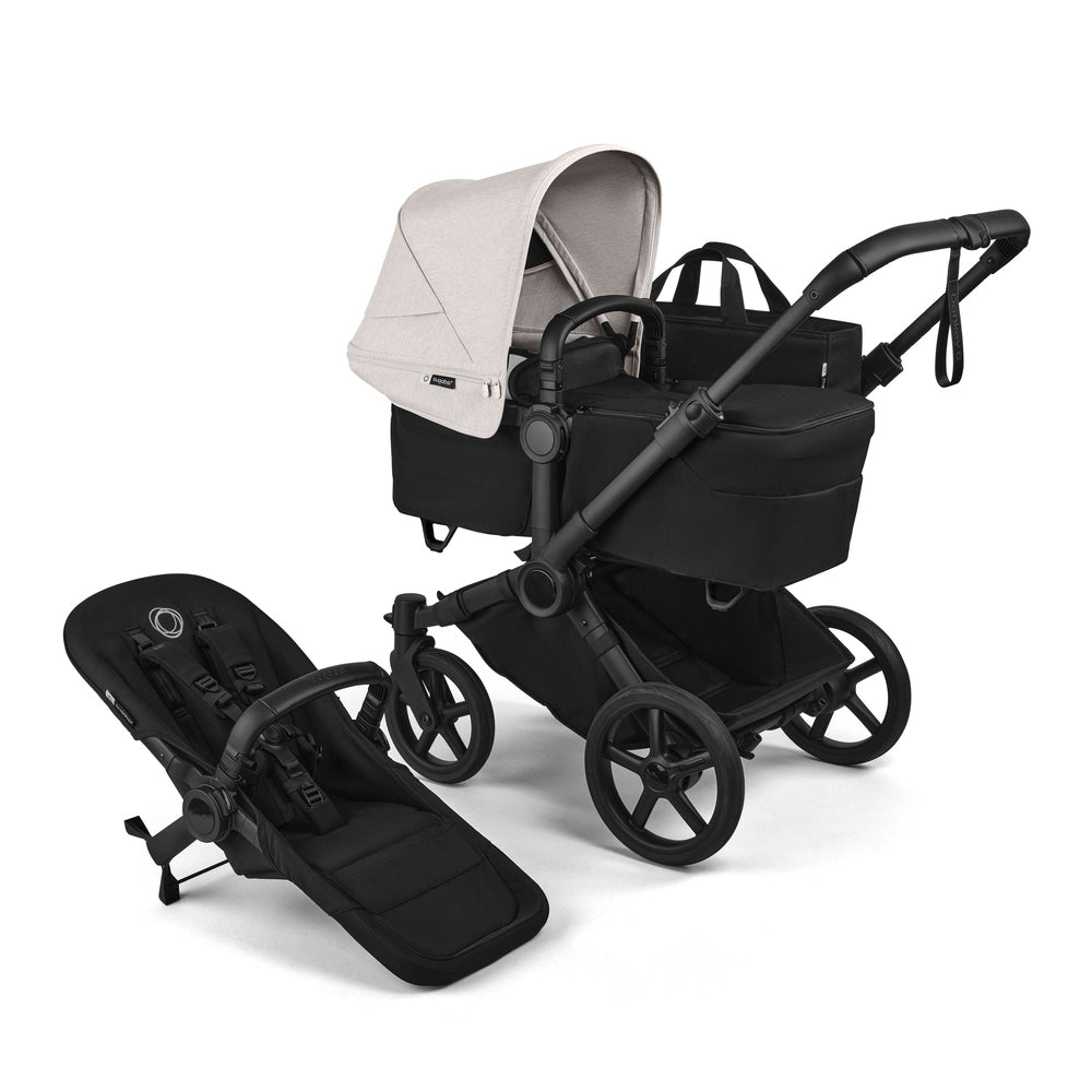 Bugaboo Donkey6 Mono Stroller Complete in Beige Bassinet Canopy