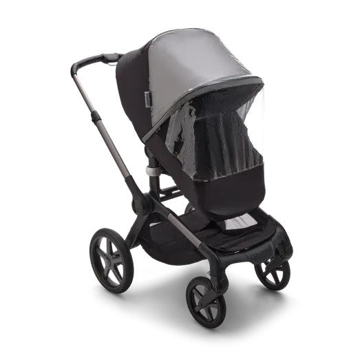 Bugaboo Fox/Kangaroo high-performance raincover in black for stroller protection by BUGABOO