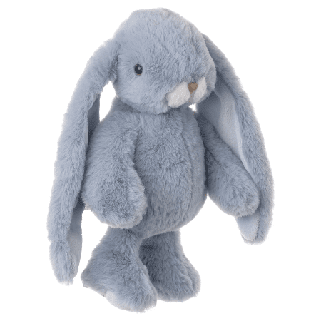 Bukowski Bears Friendly Kanini Pearl Blue stuffed bunny plush with floppy ears and soft fur.