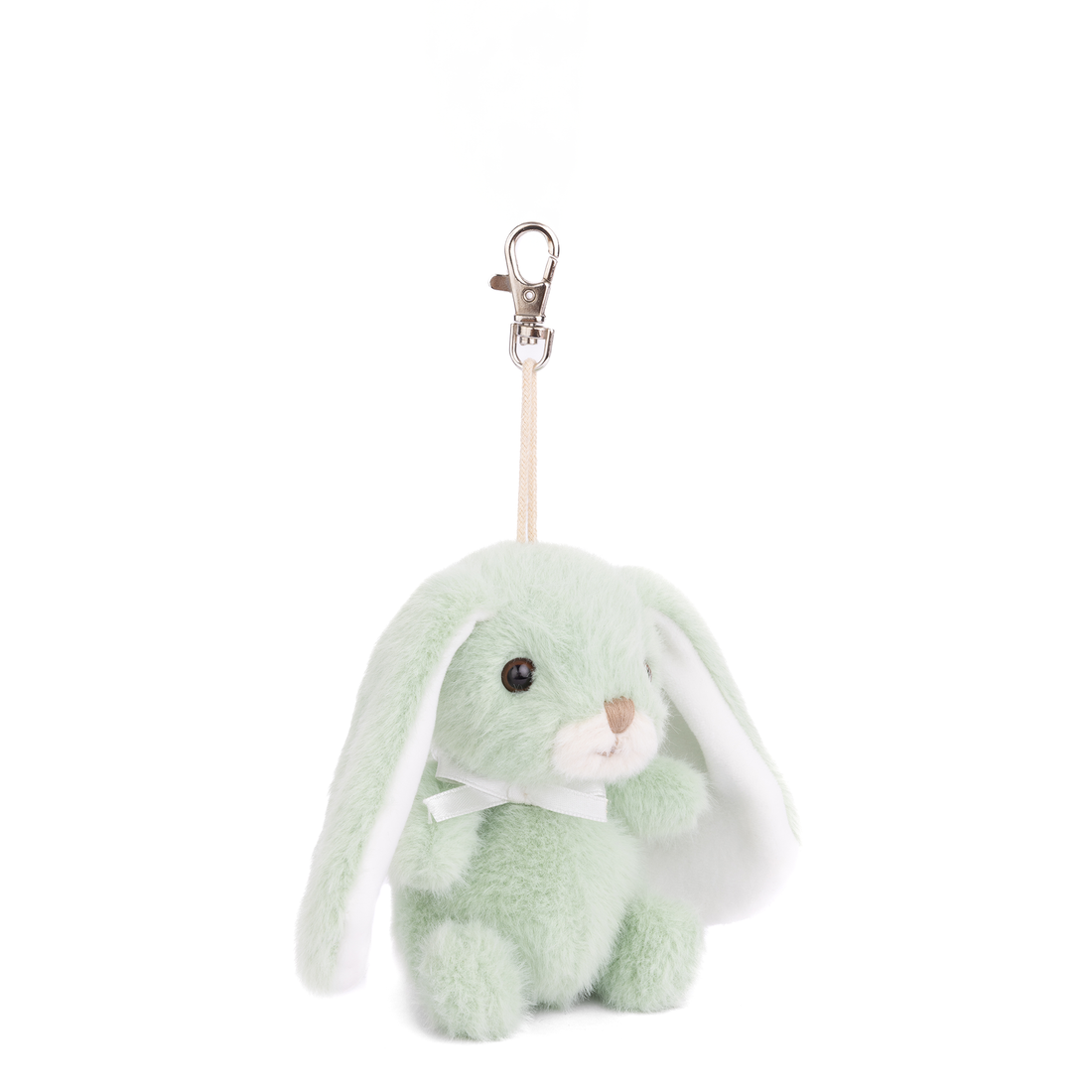 Bukowski Bears Bouncy Bunny Bag Charm Assortment Bouncy Bunny Bag Charm - Lime three-quarter view