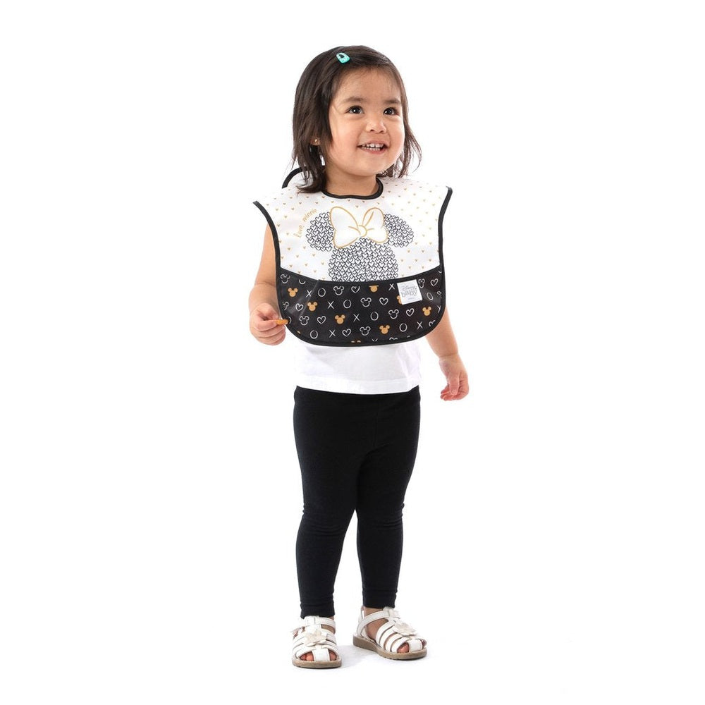 Bumkins Disney Superbib 3pk-Love Minnie