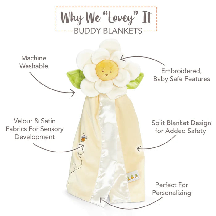 Bunnies By The Bay 16" Daisy Buddy Blanket