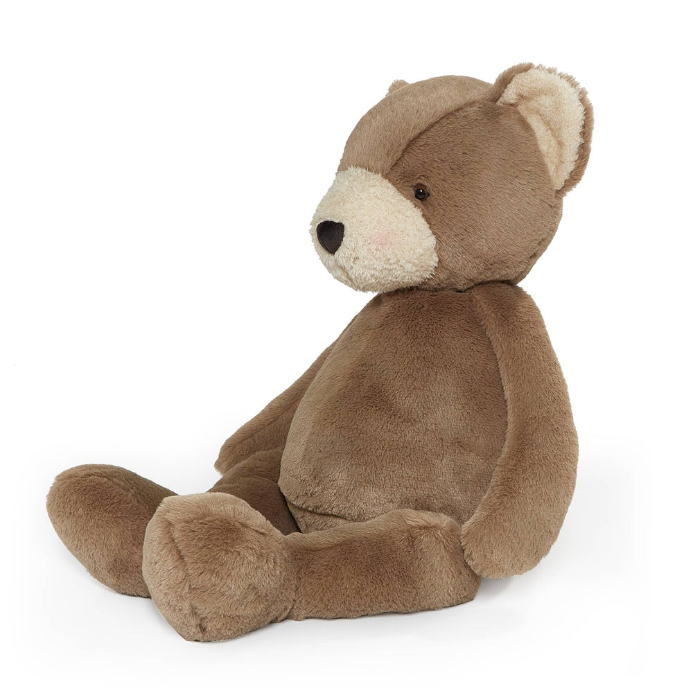 Bunnies By The Bay 20in Big Cubby Bear plush, brown fur with cream muzzle