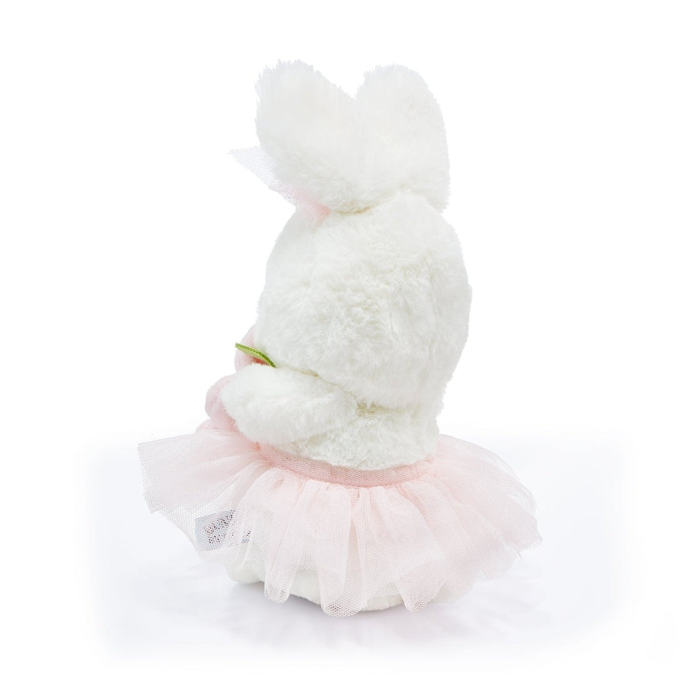 Bunnies By The Bay Cricket Island Blossom plush bunny wearing a pink tutu