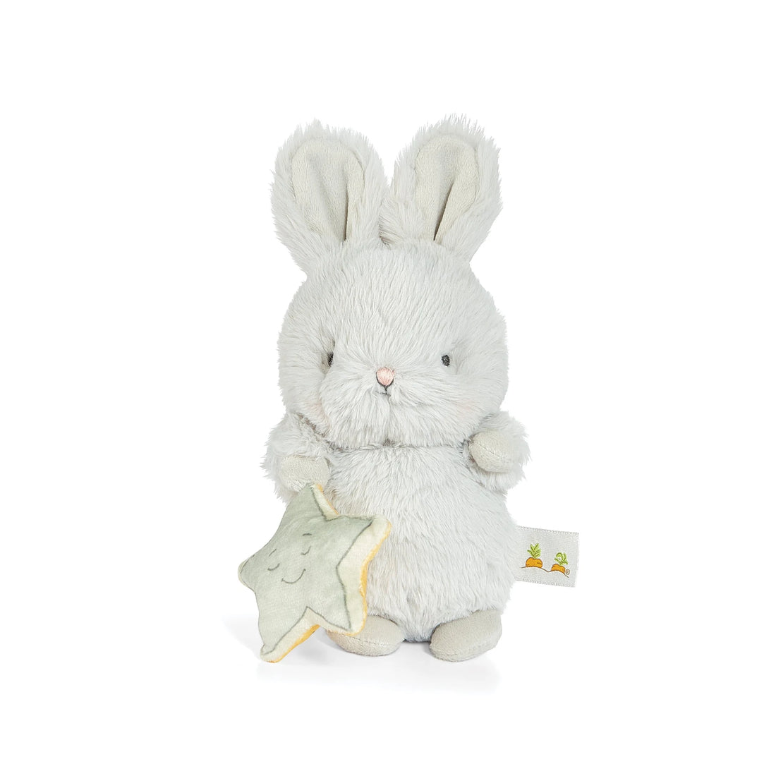 Bunnies By The Bay Cricket Island Bloom Bunny, front view with star side of reversible accent