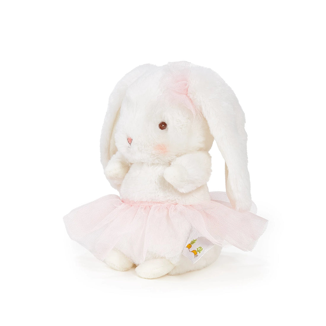 Bunnies By The Bay Cricket Island Blossom Bunny, alternate view with pink tutu details
