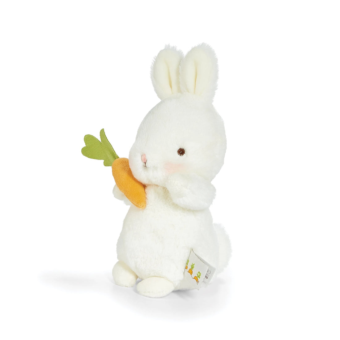 Bunnies By The Bay Cricket Island Bud Bunny, front detail with carrot accent