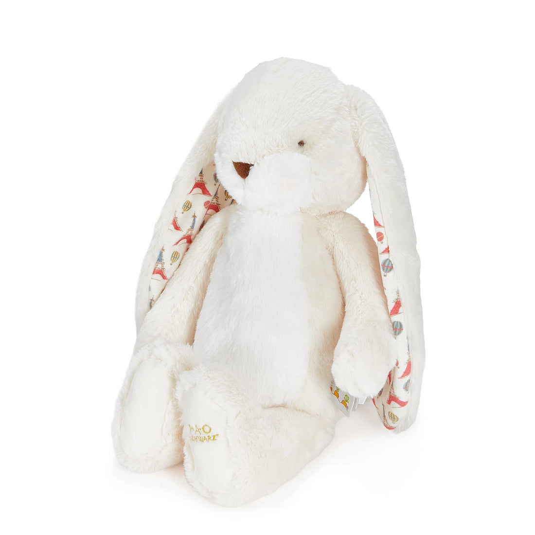 Bunnies By The Bay FAO Schwarz City of Love Sweet Nibble Bunny 16", three-quarter front view