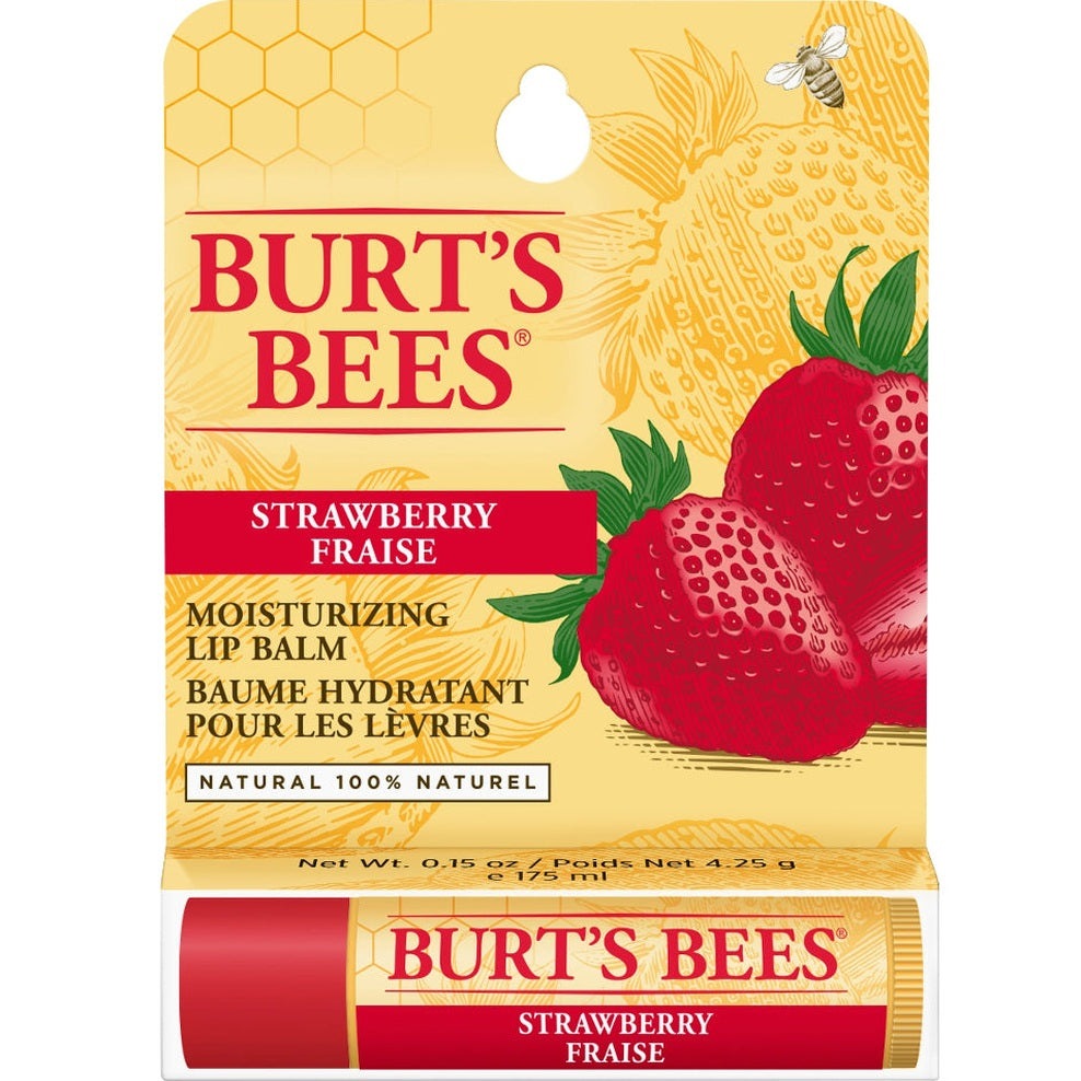 Burt's Bee Lip Balm Strawberry Fraise