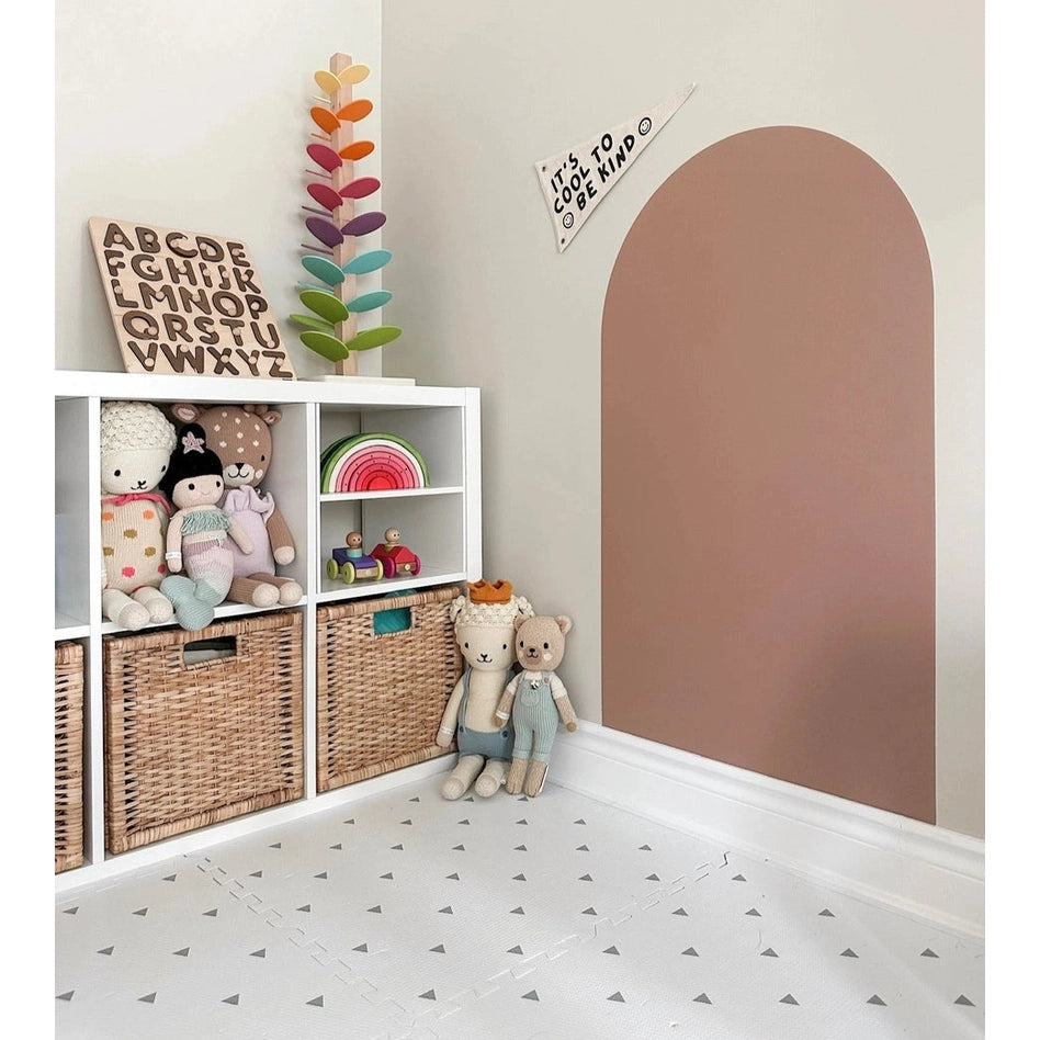 Cherrypick Magic Playwall Arch Magnetic Wall Decal in Dusty Pink