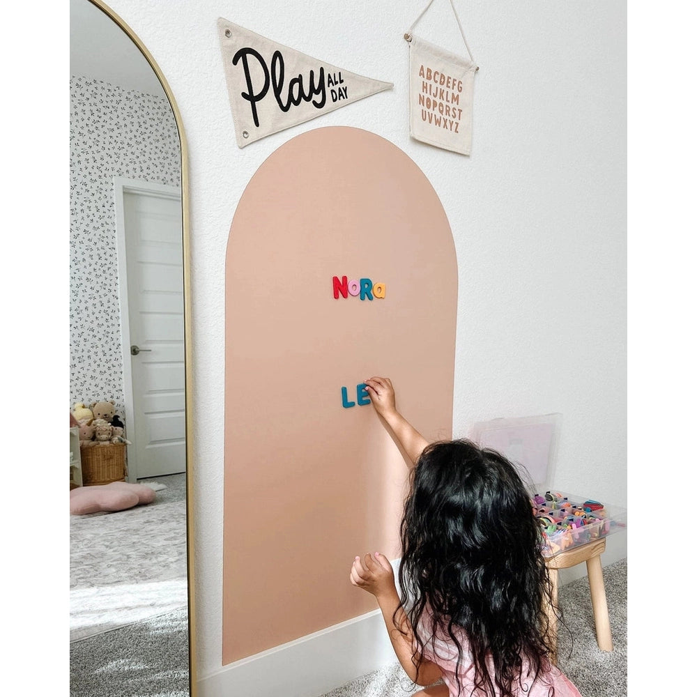 Cherrypick Magic Playwall Arch Magnetic Wall Decal in Peach