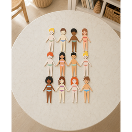 Cherrypick Magnetic Dress-Up Dolls Play Set