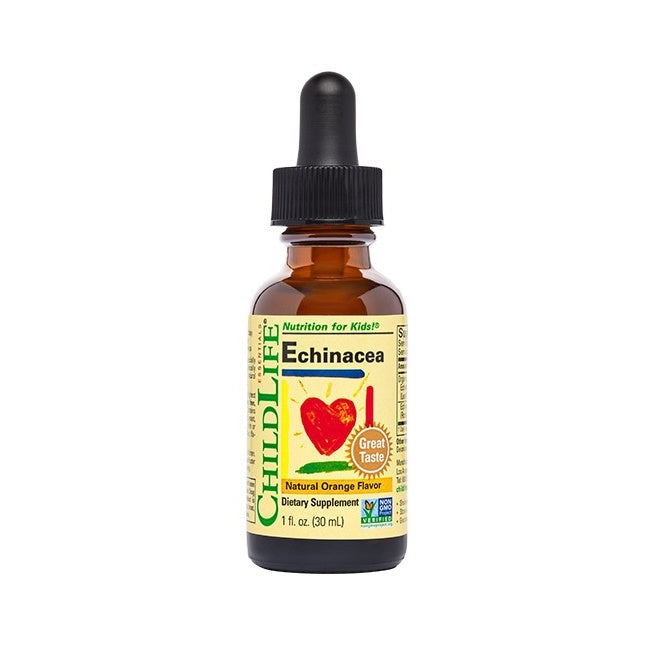 Childlife Essentials, Echinacea, Natural Orange Flavor, 1 oz (29.6 ml)