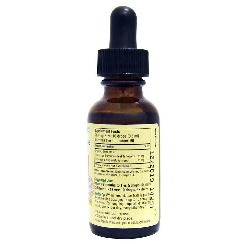 Childlife Essentials, Echinacea, Natural Orange Flavor, 1 oz (29.6 ml)