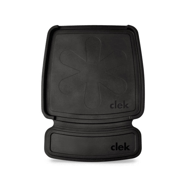 Clek Mat-Thingy travel mat in black for baby car seats; CLEK brand car seat accessory