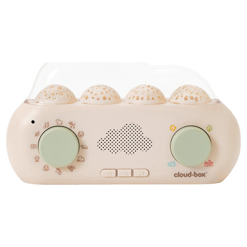 Cloud B Cloud Box soothing storyteller with four projector domes and green controls