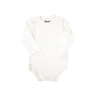 Coccoli Infant Cotton TENCEL™ Modal Long Sleeve Bodysuit Cream