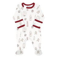 Coccoli Infant Cotton TENCEL™ Modal Zipper Footie Cookies
