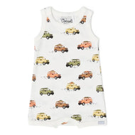 Coccoli Infant Jeeps Cotton TENCEL™ Modal Romper