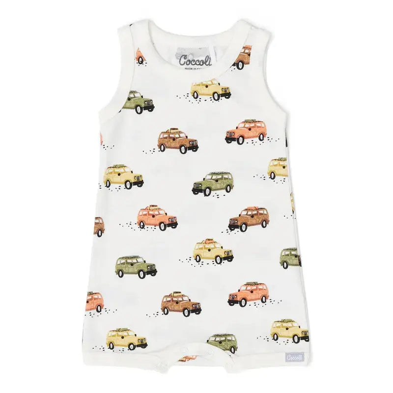 Coccoli Infant Jeeps Cotton TENCEL™ Modal Romper