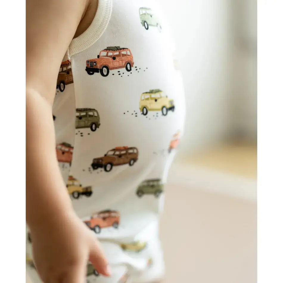 Coccoli Infant Jeeps Cotton TENCEL™ Modal Romper
