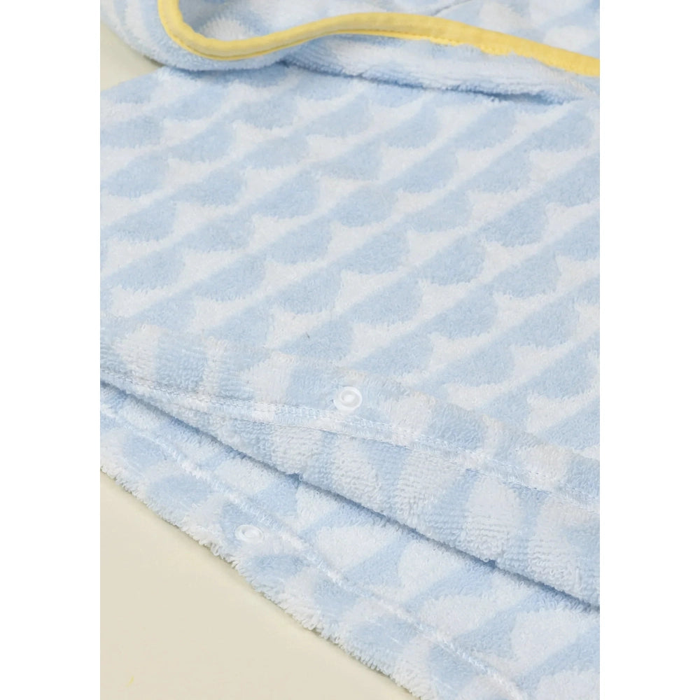 100% Cotton Kids Beach & Pool Poncho – Ocean