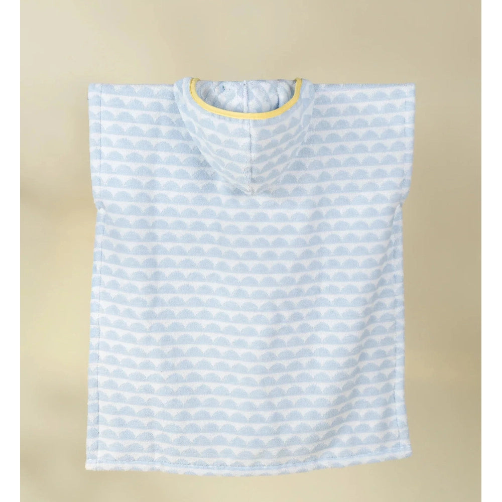 100% Cotton Kids Beach & Pool Poncho – Ocean